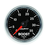 AutoMeter GS 2 1/16 inch 35PSI Mechanical Boost Gauge