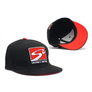 Skunk2 Team Baseball Cap Racetrack Logo (Black) - M/L