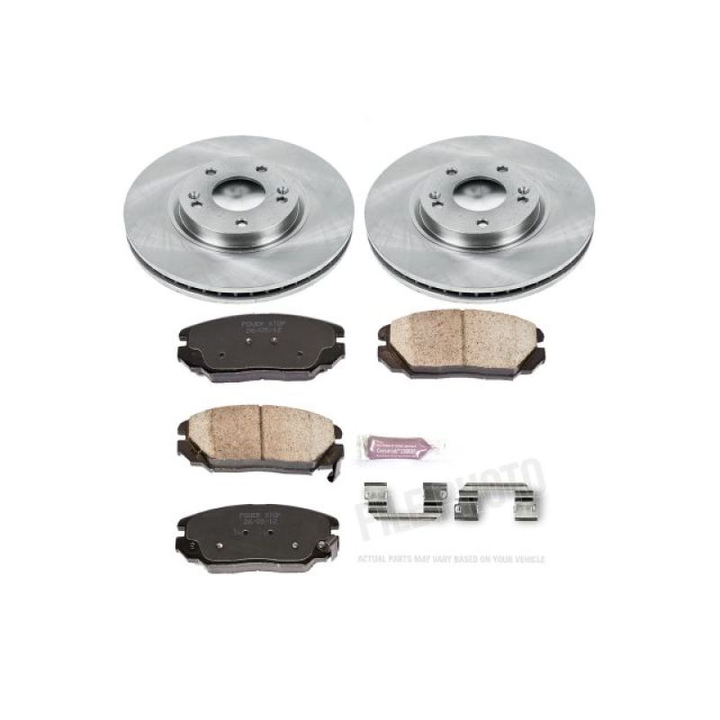 Power Stop 06-10 Hyundai Sonata Front Autospecialty Brake Kit