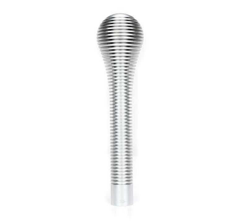 NRG Shift Knob Heat Sink Bubble Head Long Silver