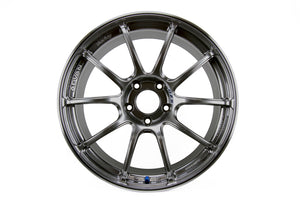 Advan RZII 17x7.0 +42 4-100 Racing Hyper Black Wheel