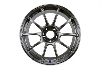 Advan RZII 18x8.5 +45 5x114.3 Racing Hyper Black Wheel