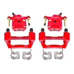 Power Stop 09-13 Subaru Forester Rear Red Calipers w/Brackets - Pair