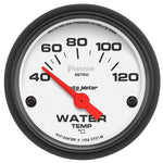 Autometer Phantom 52mm 40-120 Deg C Electronic Water Temp Gauge