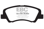 EBC 12 Hyundai Elantra 1.8 Redstuff Front Brake Pads