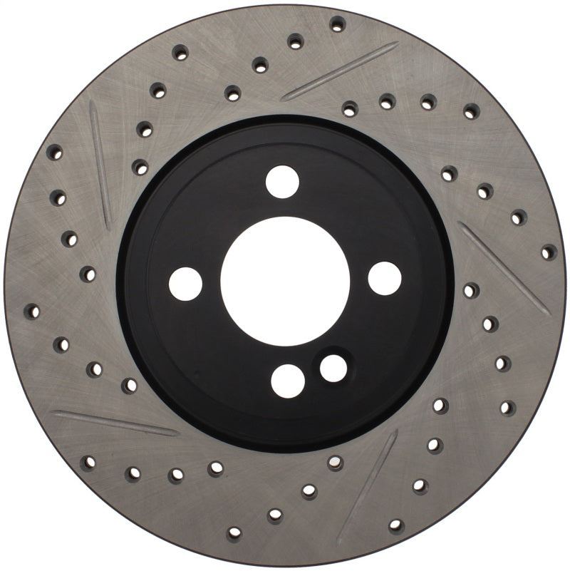 StopTech Slotted & Drilled Sport Brake Rotor 07-13 Mini Cooper