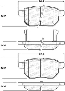 StopTech Street Brake Pads - Rear