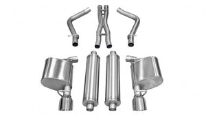 Corsa 2011-2013 Chrysler 300 R/T 5.7L V8 Polished Sport Cat-Back Exhaust