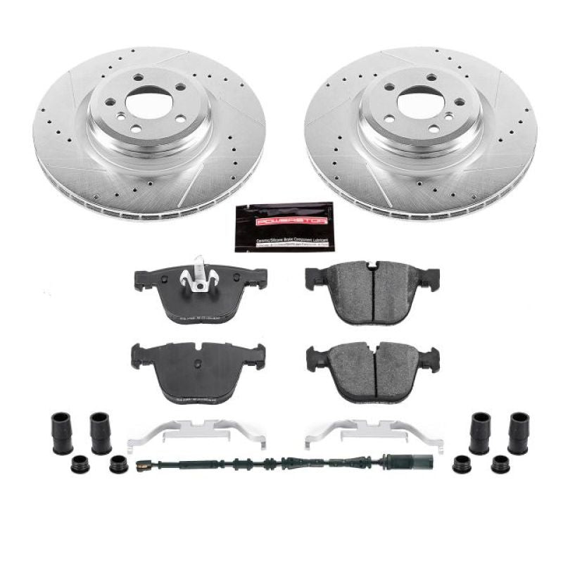 Power Stop 11-15 BMW 750i Rear Z23 Evolution Sport Brake Kit