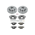 Power Stop 11-12 BMW 328i xDrive Front Autospecialty Brake Kit w/Calipers