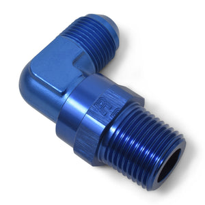 Russell Performance -10 AN 90 Degree Male to Male 1/2in Swivel NPT Fitting