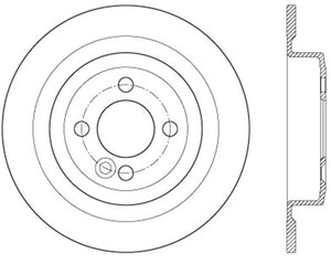 StopTech Drilled Sport Brake Rotor