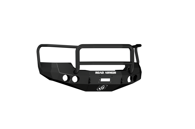 Road Armor 08-10 GMC 2500 Stealth Front Winch Bumper w/Lonestar Guard - Tex Blk