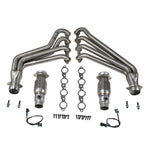 BBK 10-15 Camaro LS3 L99 Long Tube Exhaust Headers With Converters - 1-3/4 304 Stainless