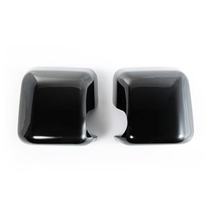 Rugged Ridge Mirror Covers Black Paintable 07-18 Jeep Wrangler JK