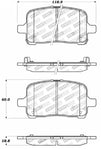 StopTech Street Touring Brake Pads