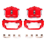 Power Stop 00-03 Cadillac DeVille Rear Red Calipers w/Brackets - Pair