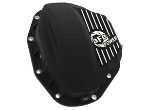 aFe Power Cover Diff Rear Machined w/ 75W-90 Gear Oil Ford Diesel Trucks 86-11 V8-6.4/6.7L (td)