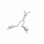 MagnaFlow Cat-Back Stainless Dual Split Rear Exit 4in Polished Tips 11-15 Chevy Camaro 3.6L V6