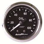 Autometer Cobra 2-1/16in 100 PSI Mechanical Oil Pressure Gauge