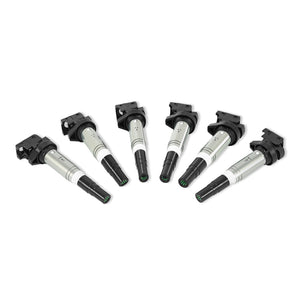 Mishimoto 2002+ BMW M54/N20/N52/N54/N55/N62/S54/S62 Six Cylinder Ignition Coil Set of 6