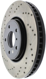 StopTech 11/05+ Infinity FX 35/45 SportStop Drilled Front Right Rotor