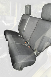 Rugged Ridge E-Ballistic Seat Cover Rear Black 07-10 JK 4Dr