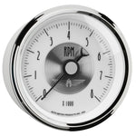 Autometer Prestige Pearl Series - Tachometer 3 3/8in 8K RPM In-Dash