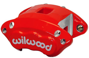 Wilwood Caliper-D154-Red 1.12/1.12in Pistons 0.81in Disc