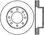 StopTech Power Slot 02-04 Avalance 2500 w/ 2in Raise Front Left Slotted CRYO Rotor