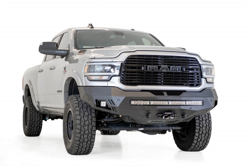 Addictive Desert Designs 19-20 RAM 2500/3500 Hammer Black Stealth Fighter Front Bumper