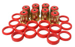 Energy Suspension GM Red Rear End Control Arm Bushng Set w/ Thrust Washer