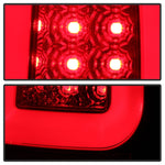 Spyder 08-16 Ford Super Duty F-250 V3 Light Bar LED Tail Lights - Red Clear (ALT-YD-FS07V3-LBLED-RC)