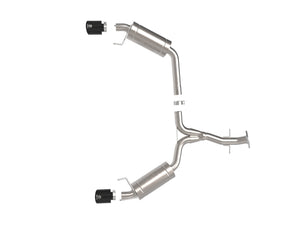 aFe POWER Takeda 06-13 Lexus IS250/IS350 SS Axle-Back Exhaust w/ Black Tips