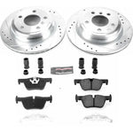 Power Stop 13-18 BMW 320i xDrive Rear Z23 Evolution Sport Brake Kit