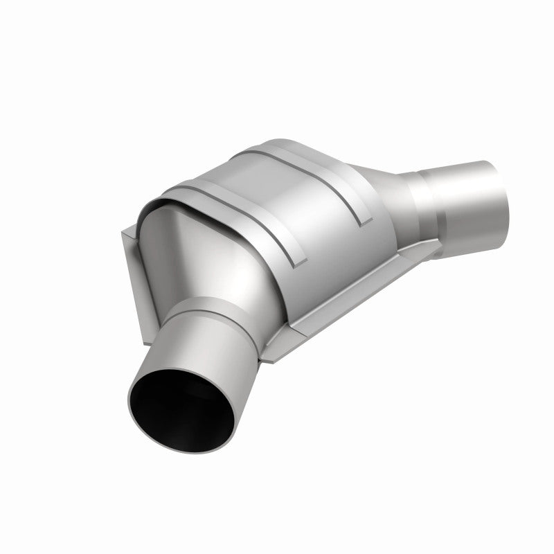 MagnaFlow Universal Catalytic Converter 2.00inch Angled Inlet/Outlet