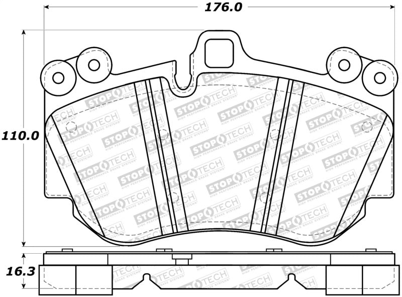 StopTech Street Brake Pads