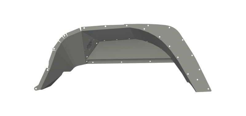 Road Armor 2020 Jeep Gladiator JT Stealth Rear Fender Liner Body Armor - Raw