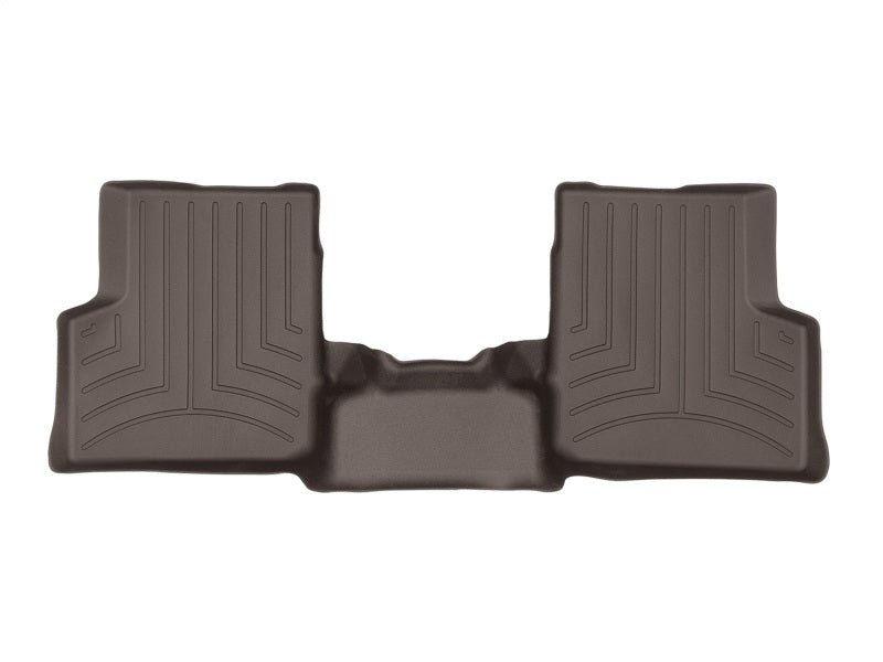 WeatherTech 2021+ Hyundai Santa Fe Hybrid Rear FloorLiner - Cocoa