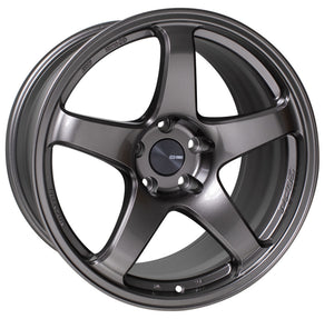 Enkei PF05 19x8.5 5x114.3 38mm Offset 75mm Bore Dark Silver Wheel