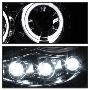 Spyder Chrysler 300C 05-10 Projector Headlights LED Halo LED Chrm (Not Included) PRO-YD-C300C-HL-C