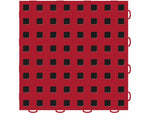 WeatherTech TechFloor - 12in X 12in Tiles - Red/Black **Order in Qtys of 10