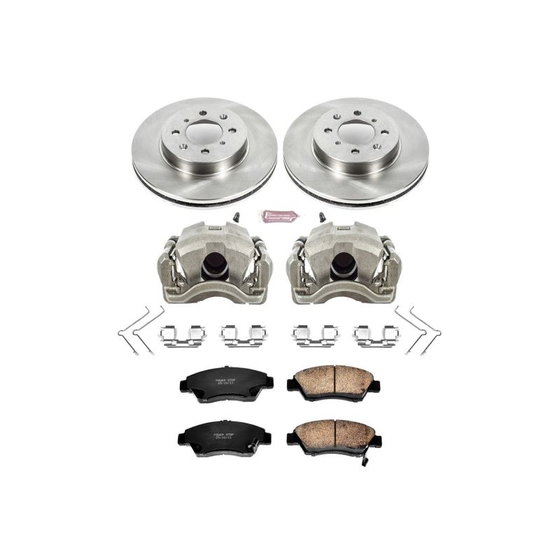 Power Stop 03-05 Honda Civic Front Autospecialty Brake Kit w/Calipers