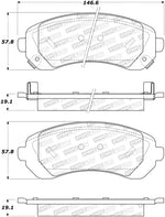 StopTech Street Brake Pads