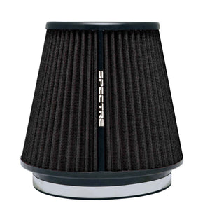 Spectre HPR Conical Air Filter 6in. Flange ID / 7.313in. Base OD / 7in. Tall - Black