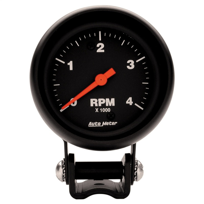 Autometer Z-Series 2-5/8in 4K RPM Pedestal Tachometer Gauge