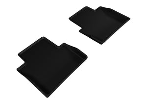 3D MAXpider 2015-2017 Chrysler 200 Kagu 2nd Row Floormats - Black