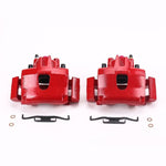 Power Stop 01-07 Chrysler Town & Country Front Red Calipers w/Brackets - Pair