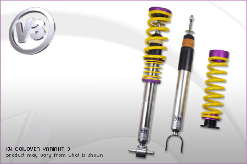 KW Coilover Kit V3 Honda Civic; Coupe Hatchback Sedan w/ rear lower fork mounts