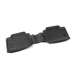 Rugged Ridge Floor Liner Rear Black 2005-2015 Toyota Tacoma Access / Double Cab(Automatic)